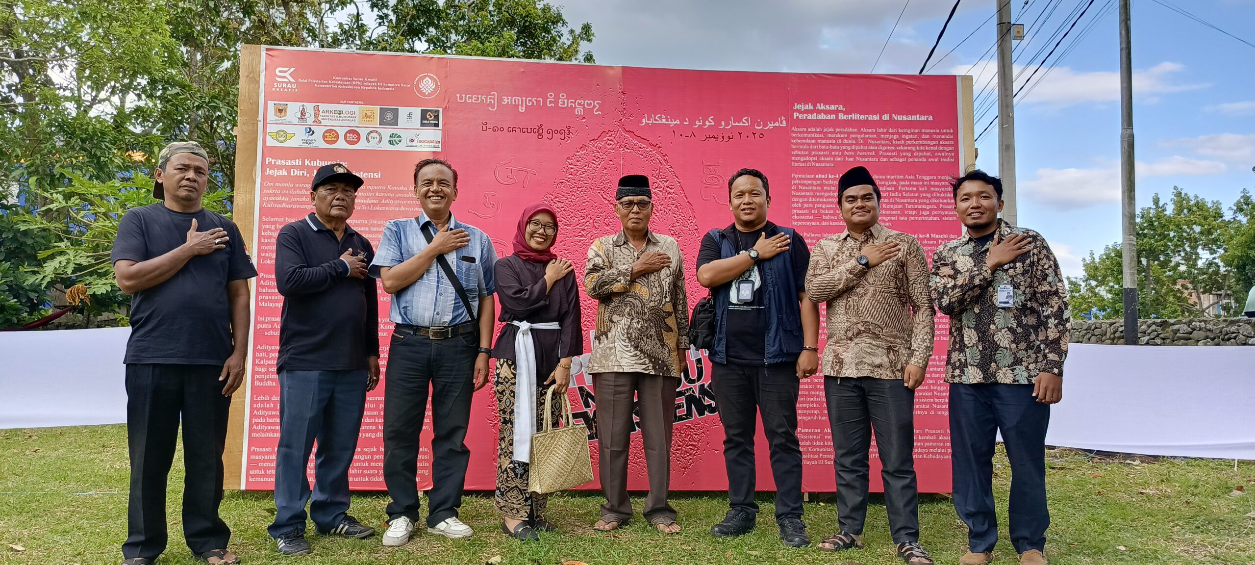 Aksara Kuno Jadi Media Bangkitkan Literasi Sejarah di Tanah Datar
