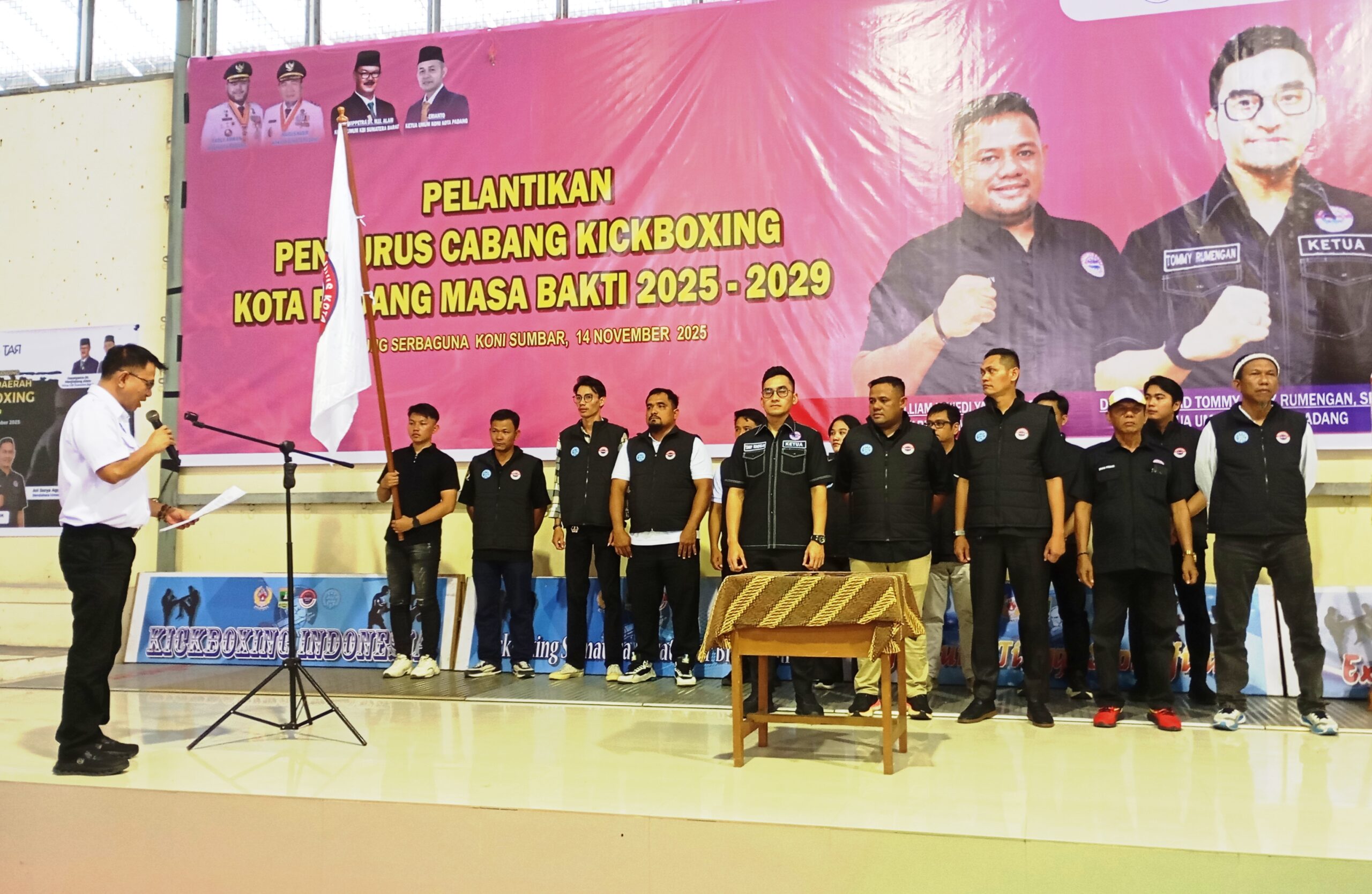 Pengurus KBI Kota Padang Resmi dikukuhkan Ketua Harian KBI Sumbar