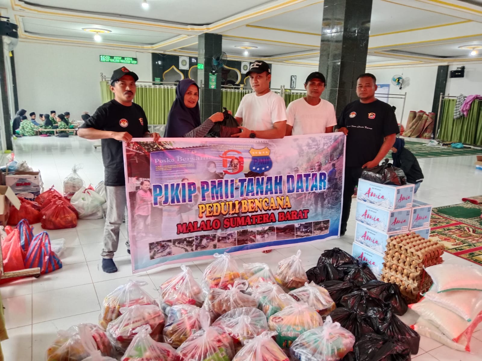 PJKIP Tanah Datar Gerak Cepat Salurkan Bantuan untuk Korban Bencana Gunuang Bungsu