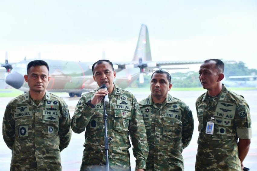 TNI Intensifkan Operasi Bencana, Kerahkan 30 Ribu Prajurit dan 70 Alutsista
