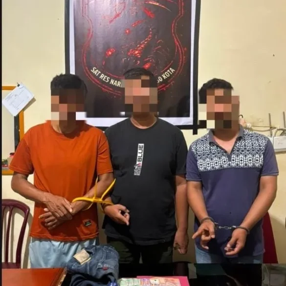 Gerebek Homestay di Harau, Polisi Ringkus Tiga Tersangka Narkoba