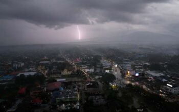 Prakiraan Cuaca Sumatera Barat 13-14 Agustus 2026, Waspada Hujan Petir