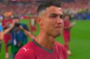 Tangis Cristiano Ronaldo pecah usai kekalahan Portugal dari Spanyol dengan skor 0-1, pada pertandingan babak 16 besar Piala Dunia 2026, Selasa dinihari WIB (7/7/2026). (Ist.)