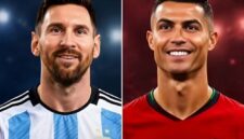 Lionel Messi dan Cristiano Ronaldo.