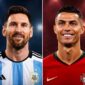 Lionel Messi dan Cristiano Ronaldo.
