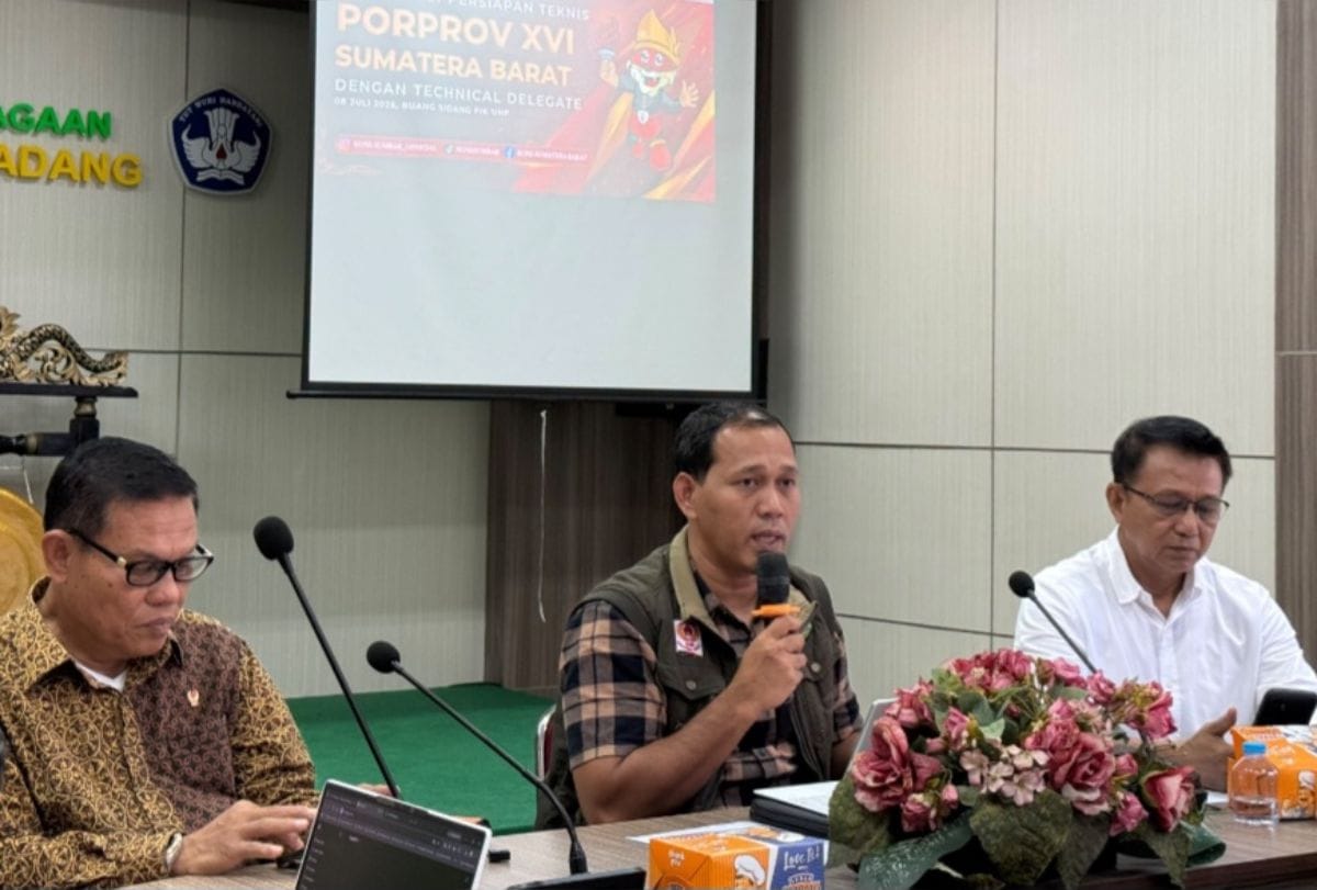 KONI Sumbar Libatkan Technical Delegate Verifikasi Keabsahan Atlet Porprov XVI 2026