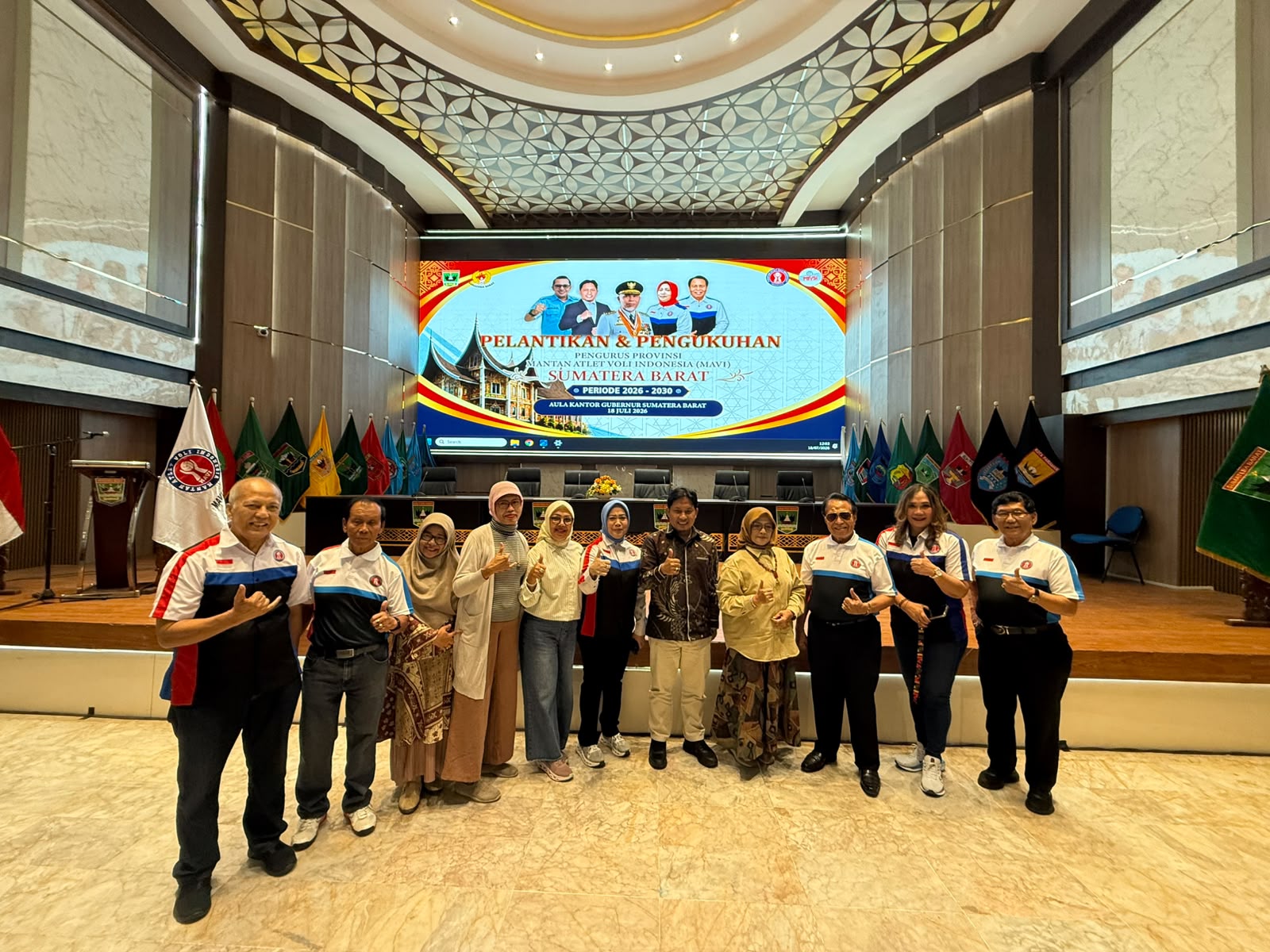 KONI dan Dispora Dukung MAVI, Wiji Hastuti Optimistis Prestasi Voli Sumbar Bangkit