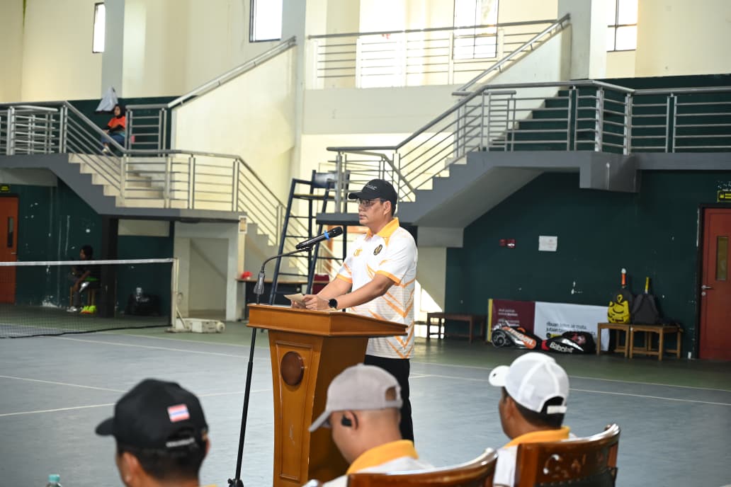 Dibuka Kapolda Sumbar, Turnamen Tenis Eksekutif HUT ke-80 Bhayangkara, Diikuti 197 Peserta