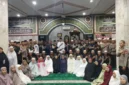 Kapolda Sumbar Irjen Pol Djati Wiyoto Abadhy foto bersama pengurus dan jemaah Masjid Muhsinin usai menggelar program Ngopi Subuh di Rimbo Kaluang, Kecamatan Padang Barat, Kota Padang.