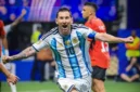 Kapten Timnas Argentina Lionel Messi merayakan gol ke gawang Mesir dengan emosional, pada laga babak 16 besar Piala Dunia 2026, Rabu dinihari WIB (8/7/2026). (Ist.)