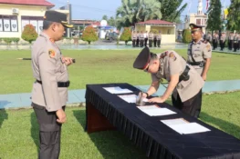 Mutasi Polres Pasaman Barat: AKP Elvis Susilo Jadi Kabag Ren, Iptu Margan Hendra Pimpin Sungai Beremas