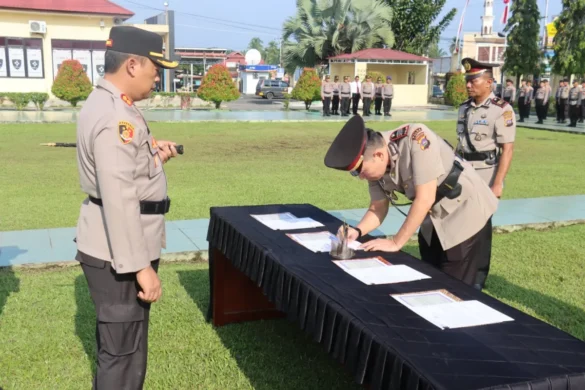 Mutasi Polres Pasaman Barat: AKP Elvis Susilo Jadi Kabag Ren, Iptu Margan Hendra Pimpin Sungai Beremas
