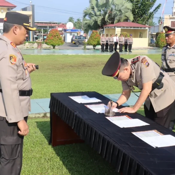 Mutasi Polres Pasaman Barat: AKP Elvis Susilo Jadi Kabag Ren, Iptu Margan Hendra Pimpin Sungai Beremas