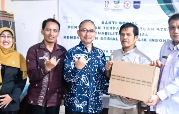 Kemensos Salurkan 211 Paket ATENSI di Sawahlunto, Sekda Pastikan Tepat Sasaran