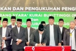 Sah! Lembaga Ulama Kurai Resmi Dikukuhkan, Ini Misi Besar Siapkan Generasi Muda Bukittinggi