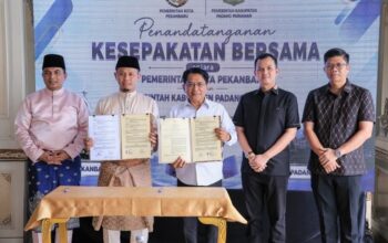 Pemkab Padang Pariaman Jalin Kerja Sama Strategis dengan Pemko Pekanbaru