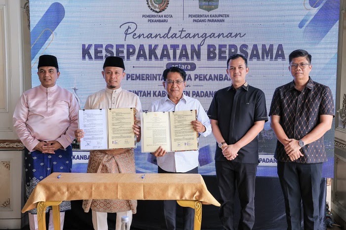 Pemkab Padang Pariaman Jalin Kerja Sama Strategis dengan Pemko Pekanbaru