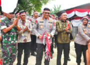 Kapolda Sumbar Resmikan Jembatan Merah Putih Presisi di Batang Anai