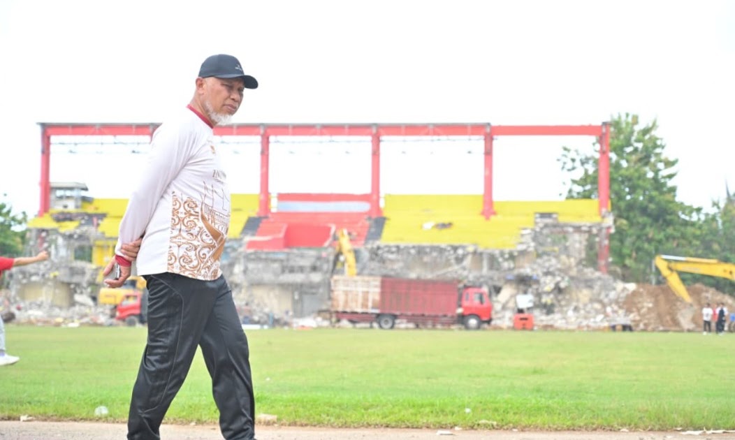 Tinjau GOR H. Agus Salim, Gubernur Mahyeldi Target Pembangunan Fisik Dimulai September 2026