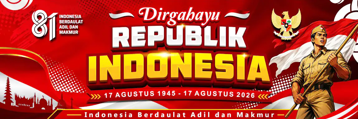 Banner HUT RI Ke 81