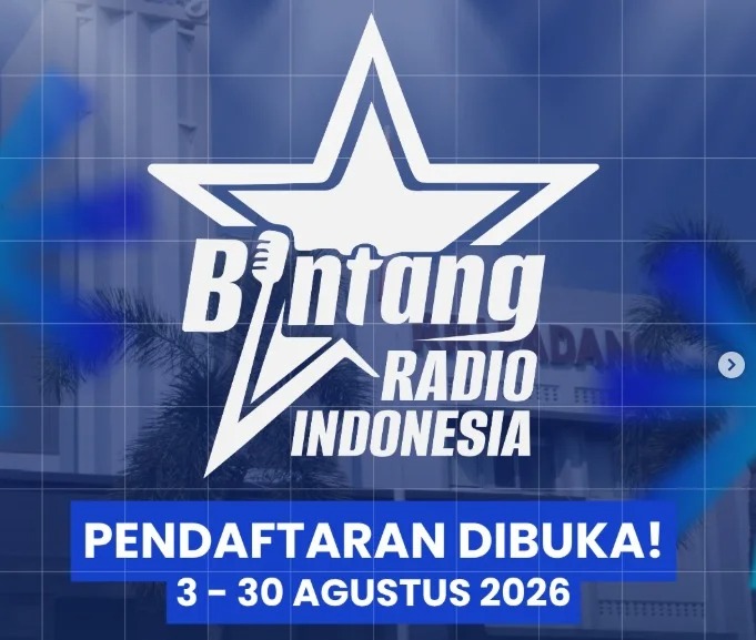 RRI Buka Pendaftaran Bintang Radio Pendaftaran hingga 30 Agustus 2026