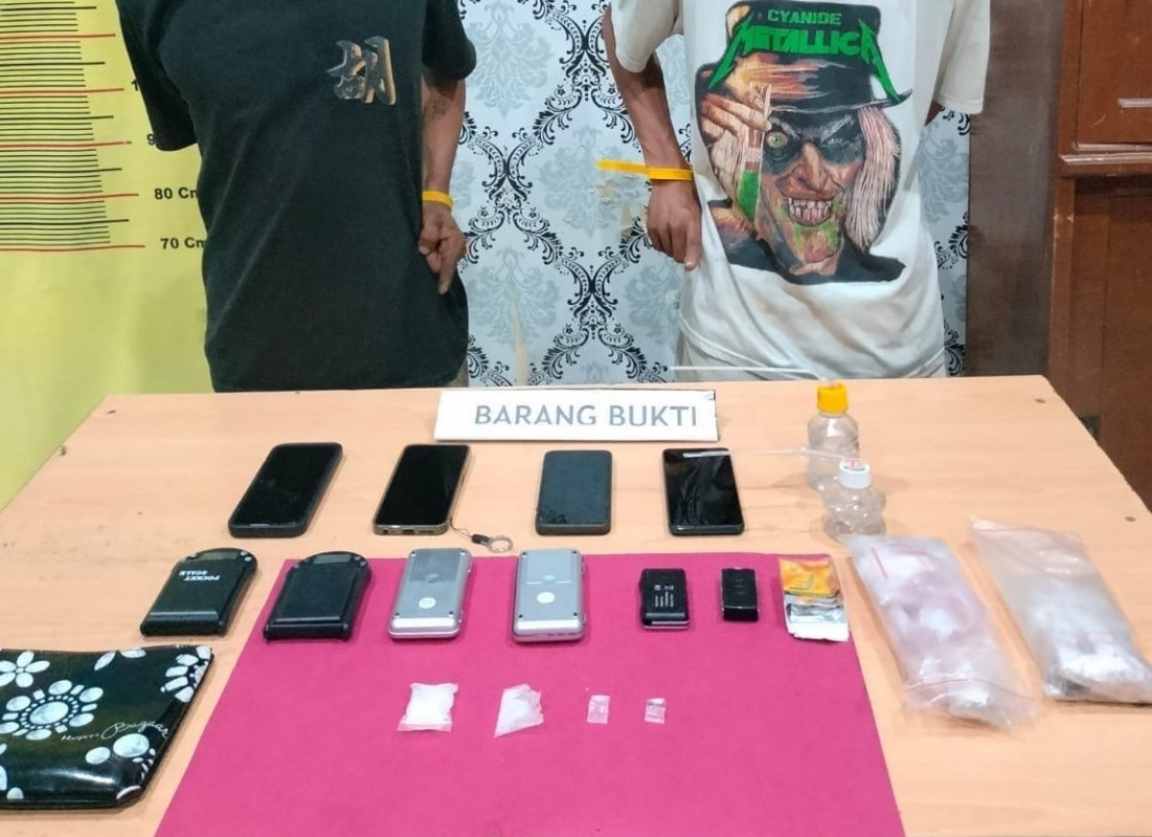 Bandar Sabu Kabur Masuk Jurang saat Digerebek, Dua Kurir Ditangkap Polres Pariaman