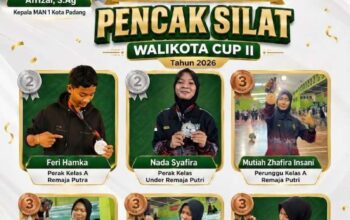 Tangguh dan Impresif! Pesilat MAN 1 Padang Borong 6 Medali di Walikota Cup II 2026