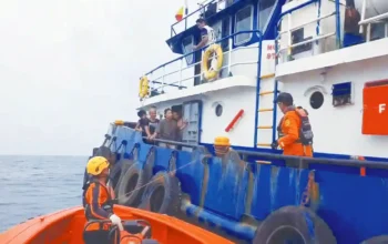 Tugboat Symphony Terbakar di Padang, ABK Tewas Terjebak di Kamar Mesin