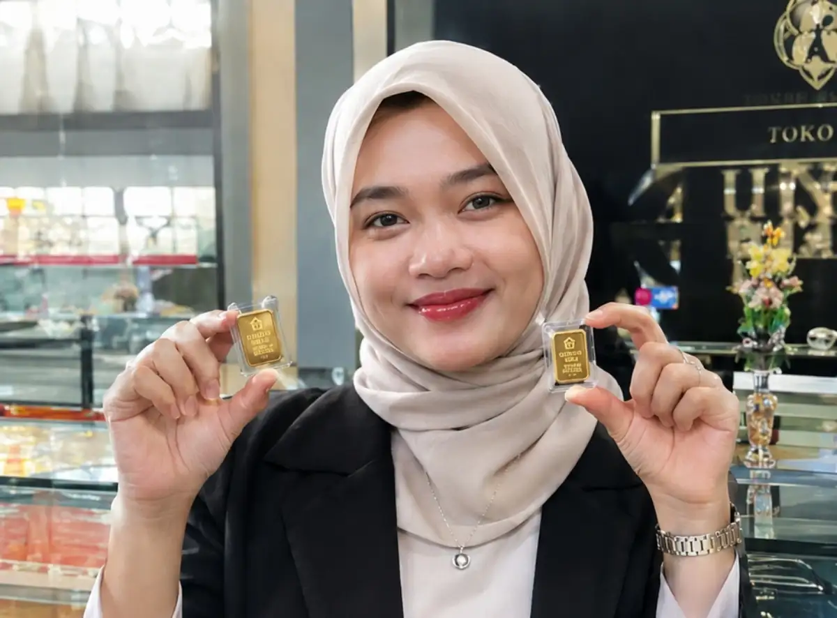 Harga Emas di Pegadaian Hari Ini 13 Agustus 2026 Kompak Turun