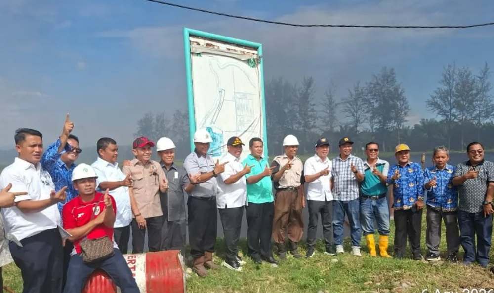 Sidak Limbah PT Sodetan, Komisi III DPRD Pessel Pastikan Aliran Sungai Aman