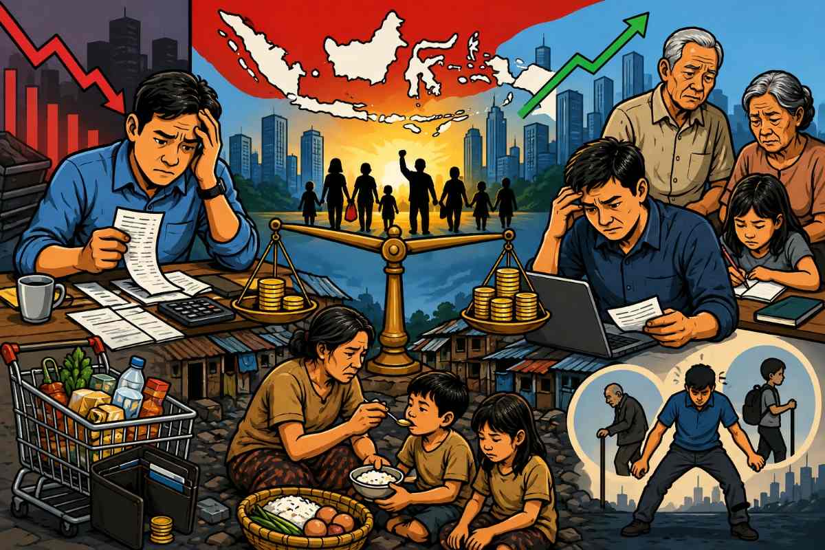 Refleksi HUT ke-81 RI: Pertumbuhan Makro vs Realitas Tiga Wajah Ekonomi