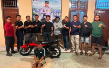 Masuk Lewat Jendela Kamar, Pelaku Curanmor Ditangkap Polsek Sungai Rumbai