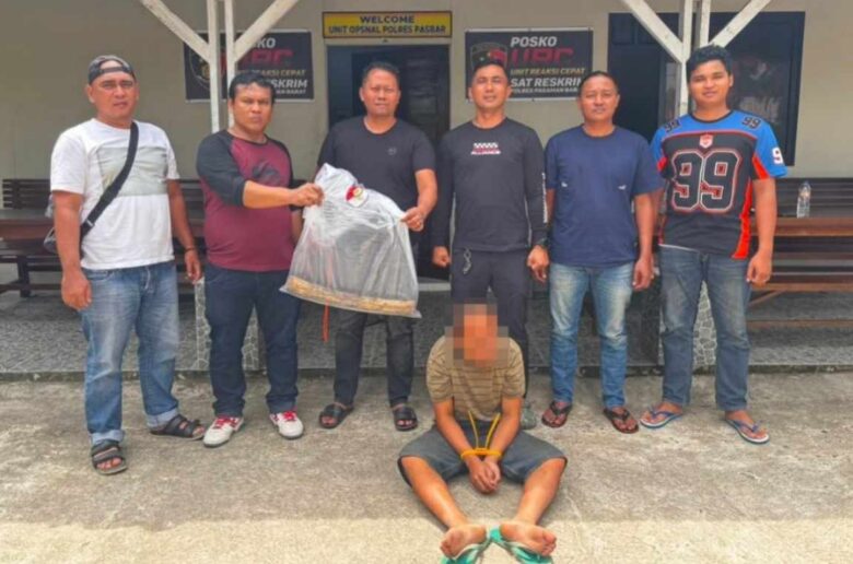 pembunuhan ibu dan nenek pasaman barat Polres Pasaman Barat Ringkus Pria Pembunuh Ibu Kandung dan Nenek di Sungai Aur.