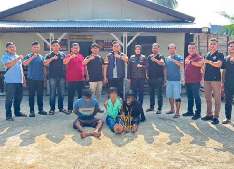 Dikejar Hingga ke Laut, Empat Pelaku Pemerkosaan di Pasaman Barat Ditangkap