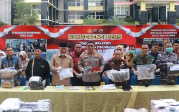 Polda Sumbar Ungkap 43 Kasus Narkoba, 152 Kilogram Ganja Hingga Senpi Disita
