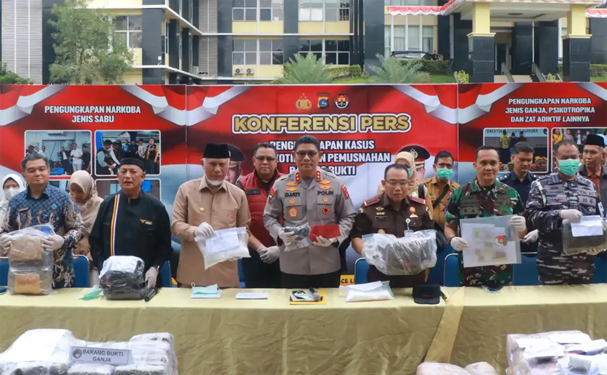 Pengendali Utama Narkoba Sumbar Berada di Malaysia, Jaringan Pelaku Gunakan KTP Palsu Canggih