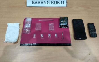 Tim Mata Elang Polres Pariaman Bekuk Residivis Narkoba di Naras Hilir, Sabu Disimpan di Tumpukan Baju