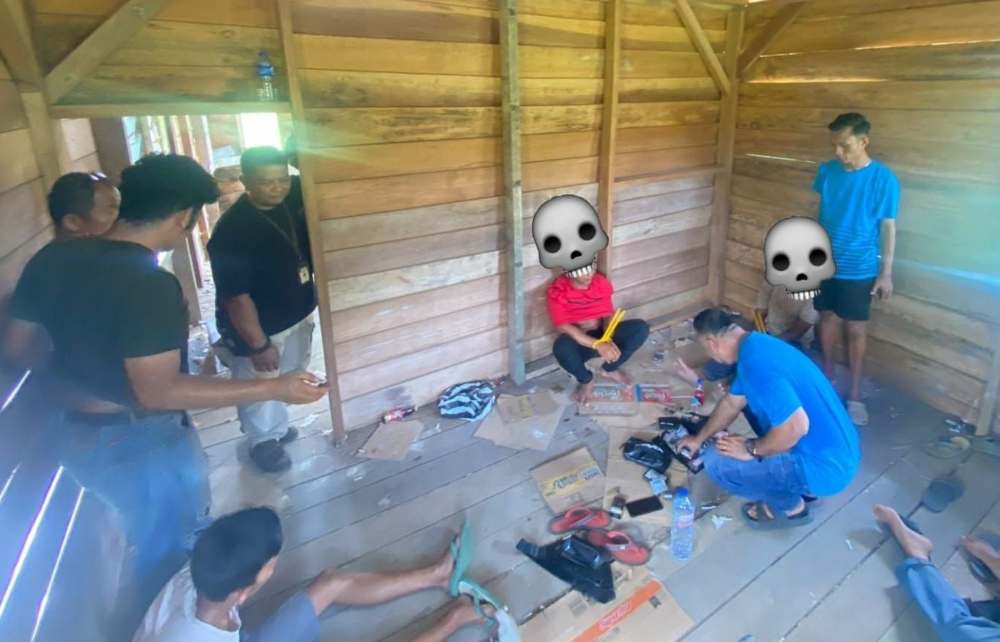 Transaksi Sabu di Kebun Sawit, Tiga Warga Dharmasraya Diciduk Polisi