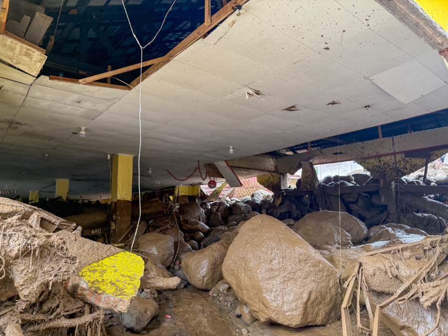 Penampakan Mengerikan Batu-batu Raksasa Galodo Solok