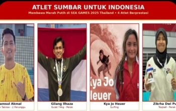 KONI Titip Harapan kepada 4 Atlet Sumbar Bela Indonesia di Asian Games 2026