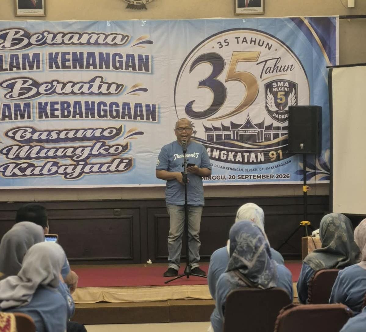 Basamo Mangko Kabajadi, IKASMANLI ’91 Rayakan 35 Tahun Penuh Kenangan