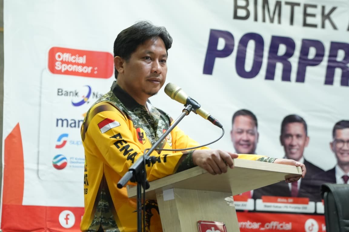 Hamdanus Imbau KONI Kabupaten/Kota Segera Selesaikan Pendaftaran Porprov XVI