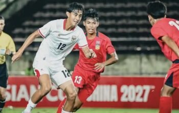 Hasil Kualifikasi Piala Asia U-20: Indonesia Tumbangkan Laos 3-0, Geser Australia dari Puncak Grup H