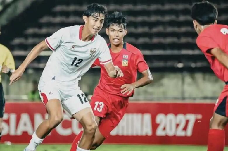 Indonesia vs Laos U-20 Timnas Indonesia U-20 menang 3-0 atas Laos di Kualifikasi Piala Asia U-20 2027.