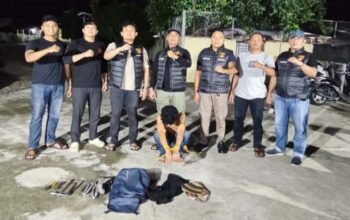 Polres Pasaman Barat Amankan Pemuda Pencuri Antena Parabola TV