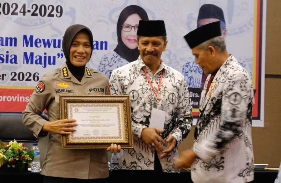 PGRI dan Polda Sumbar Perkuat Sinergi untuk Ciptakan Lingkungan Pendidikan Aman