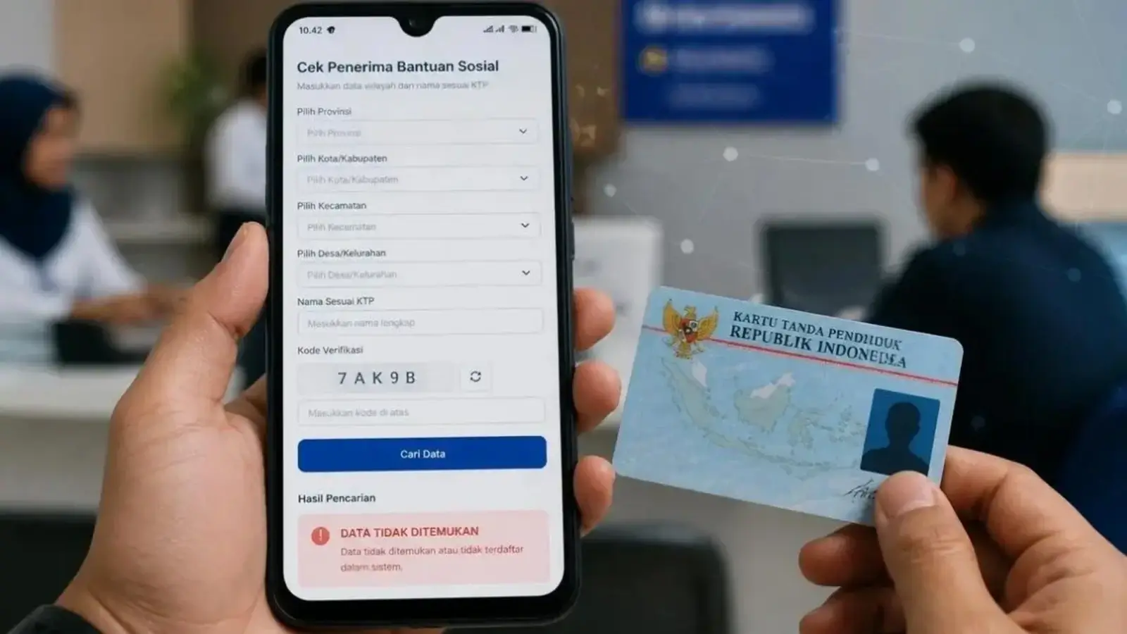 Cara Lihat Penerima PKH dan Bansos Pakai NIK, Mudah Lewat HP