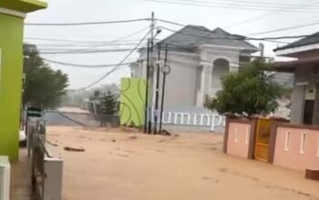 Lapau munggu kembali diterjang banjir, lumin park terendam