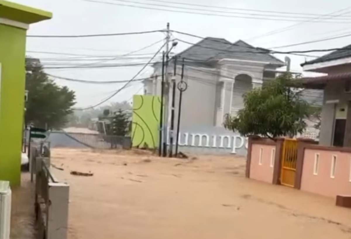 Lapau Munggu Kembali Diterjang Banjir, Lumin Park Terendam