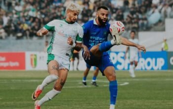 Hasil psps pekanbaru vs psms medan: 10 pemain ayam kinantan keok, askar bertuah kudeta puncak klasemen